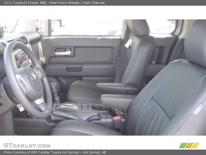 Silver Fresco Metallic / Dark Charcoal 2011 Toyota FJ Cruiser 4WD