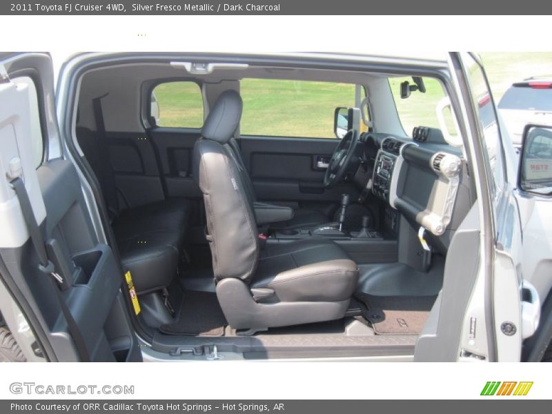 Silver Fresco Metallic / Dark Charcoal 2011 Toyota FJ Cruiser 4WD
