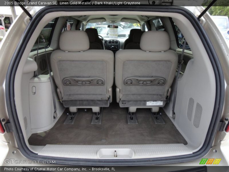 Linen Gold Metallic / Dark Khaki/Light Graystone 2005 Dodge Grand Caravan SE