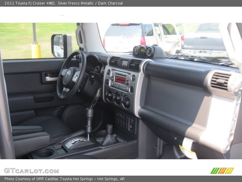 Silver Fresco Metallic / Dark Charcoal 2011 Toyota FJ Cruiser 4WD