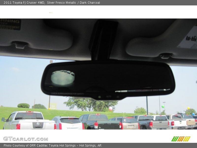 Silver Fresco Metallic / Dark Charcoal 2011 Toyota FJ Cruiser 4WD