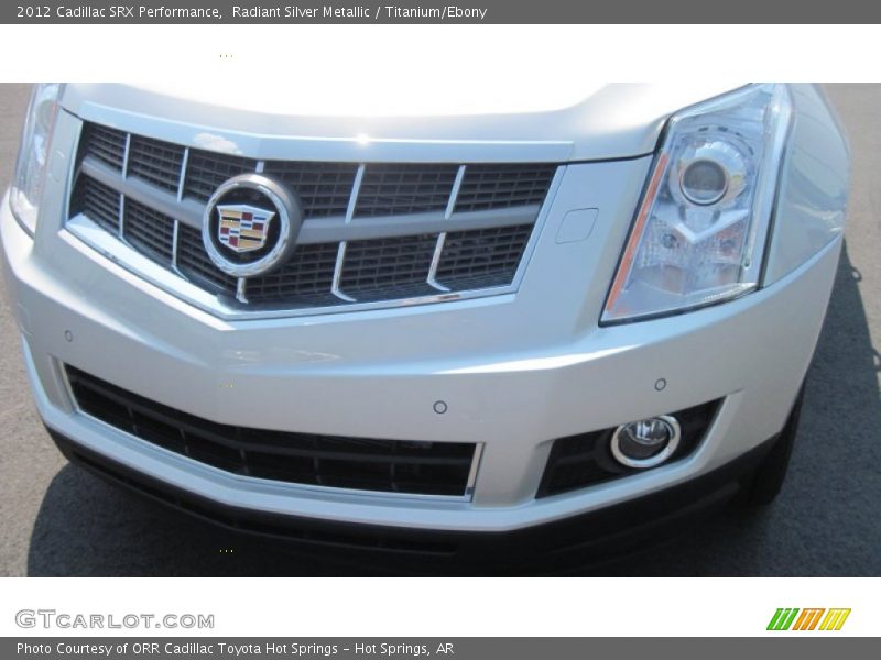 Radiant Silver Metallic / Titanium/Ebony 2012 Cadillac SRX Performance