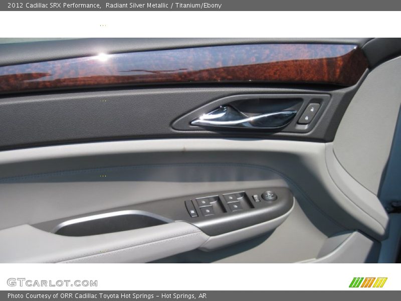 Radiant Silver Metallic / Titanium/Ebony 2012 Cadillac SRX Performance