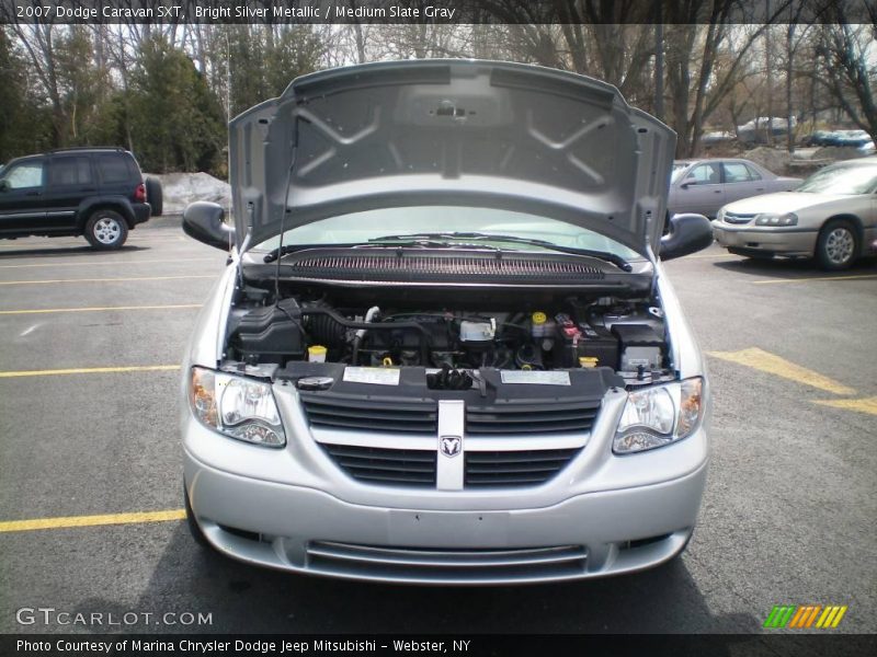 Bright Silver Metallic / Medium Slate Gray 2007 Dodge Caravan SXT