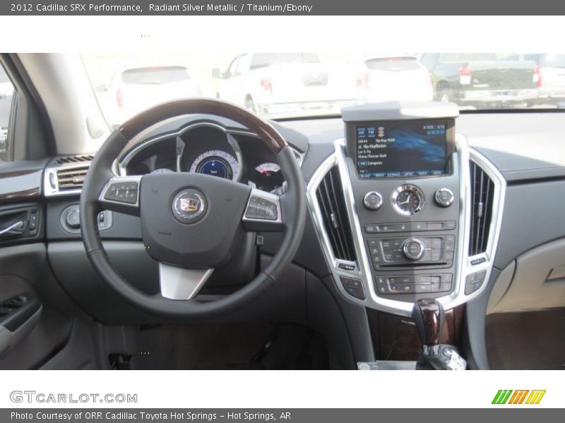 Radiant Silver Metallic / Titanium/Ebony 2012 Cadillac SRX Performance