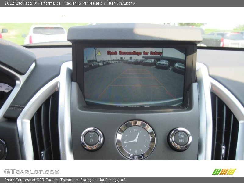 Radiant Silver Metallic / Titanium/Ebony 2012 Cadillac SRX Performance