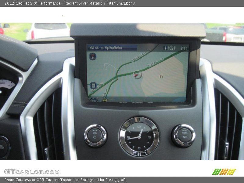 Radiant Silver Metallic / Titanium/Ebony 2012 Cadillac SRX Performance