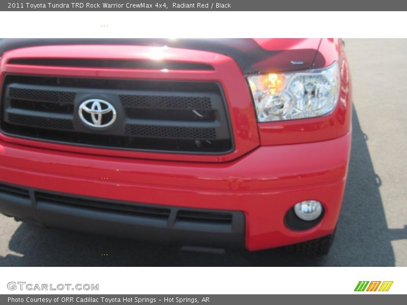 Radiant Red / Black 2011 Toyota Tundra TRD Rock Warrior CrewMax 4x4