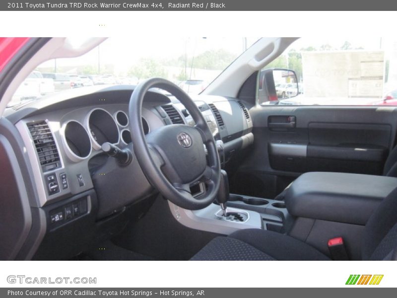 Radiant Red / Black 2011 Toyota Tundra TRD Rock Warrior CrewMax 4x4