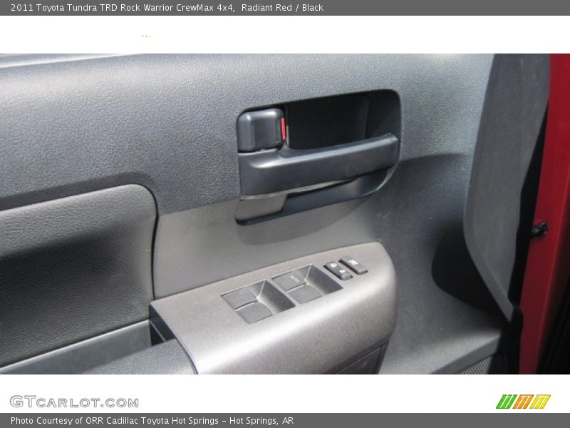 Radiant Red / Black 2011 Toyota Tundra TRD Rock Warrior CrewMax 4x4