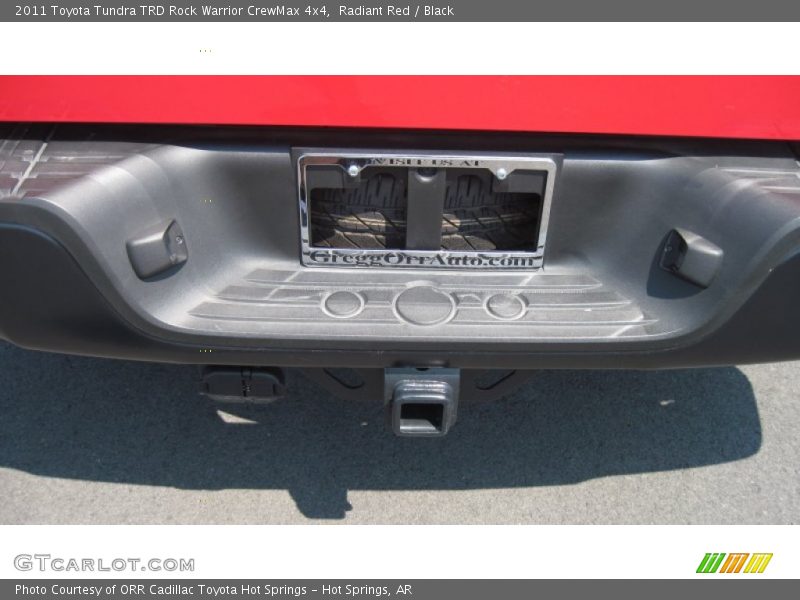 Radiant Red / Black 2011 Toyota Tundra TRD Rock Warrior CrewMax 4x4