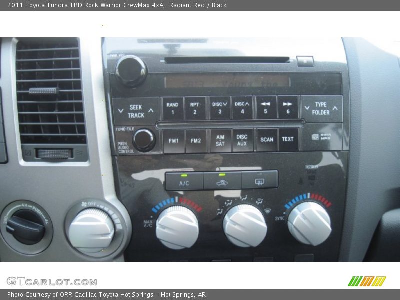 Radiant Red / Black 2011 Toyota Tundra TRD Rock Warrior CrewMax 4x4