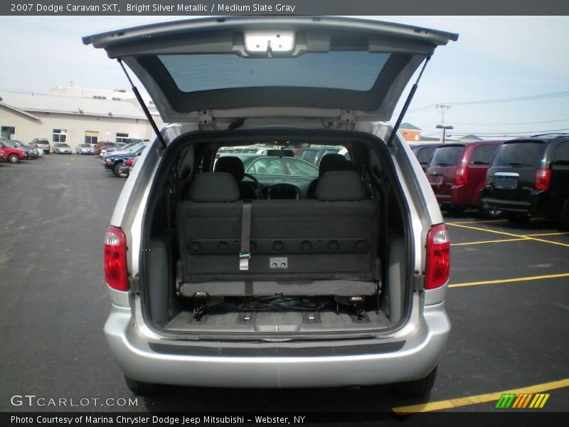 Bright Silver Metallic / Medium Slate Gray 2007 Dodge Caravan SXT