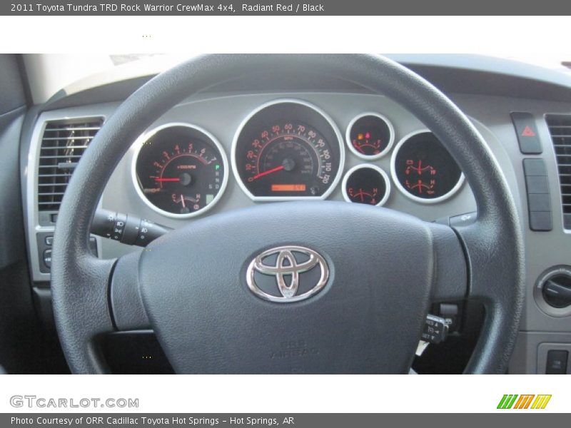 Radiant Red / Black 2011 Toyota Tundra TRD Rock Warrior CrewMax 4x4