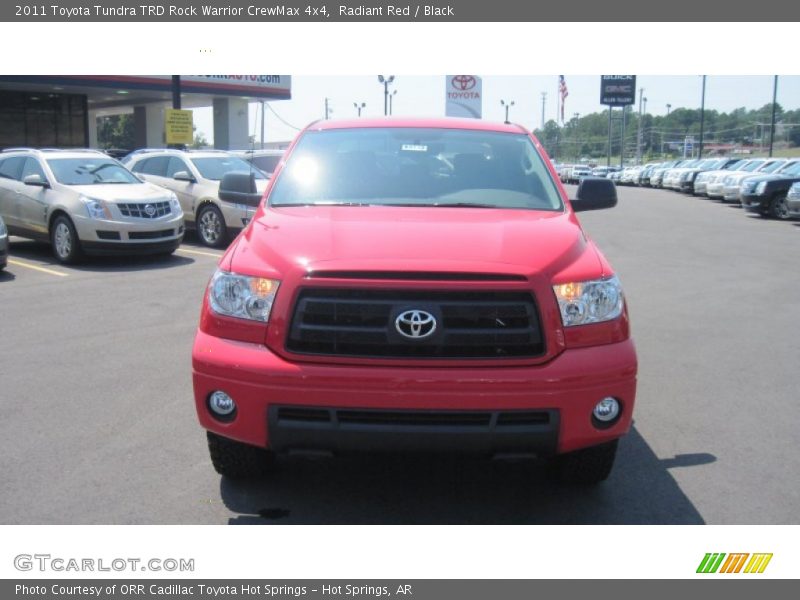 Radiant Red / Black 2011 Toyota Tundra TRD Rock Warrior CrewMax 4x4