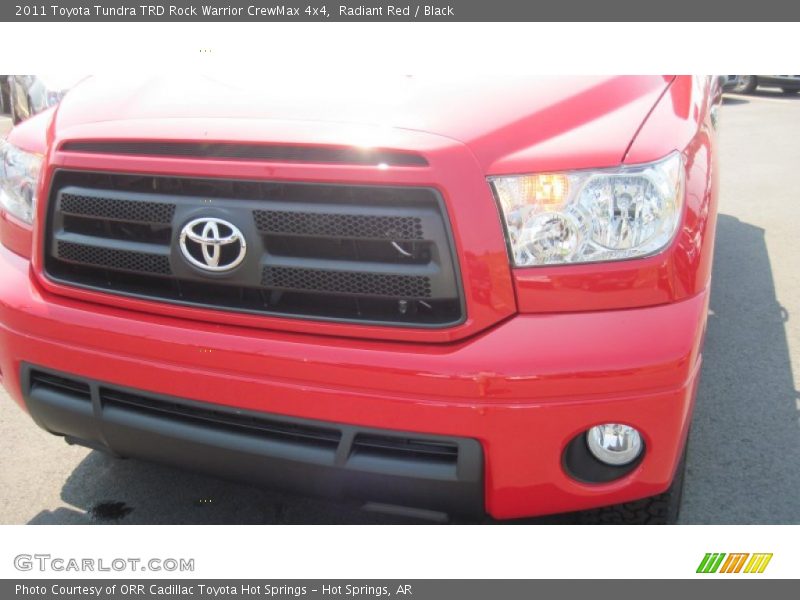 Radiant Red / Black 2011 Toyota Tundra TRD Rock Warrior CrewMax 4x4