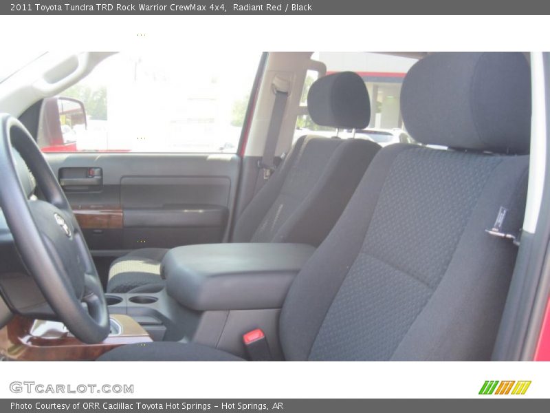 Radiant Red / Black 2011 Toyota Tundra TRD Rock Warrior CrewMax 4x4