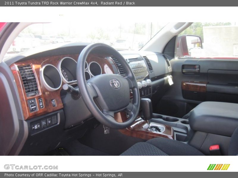 Radiant Red / Black 2011 Toyota Tundra TRD Rock Warrior CrewMax 4x4