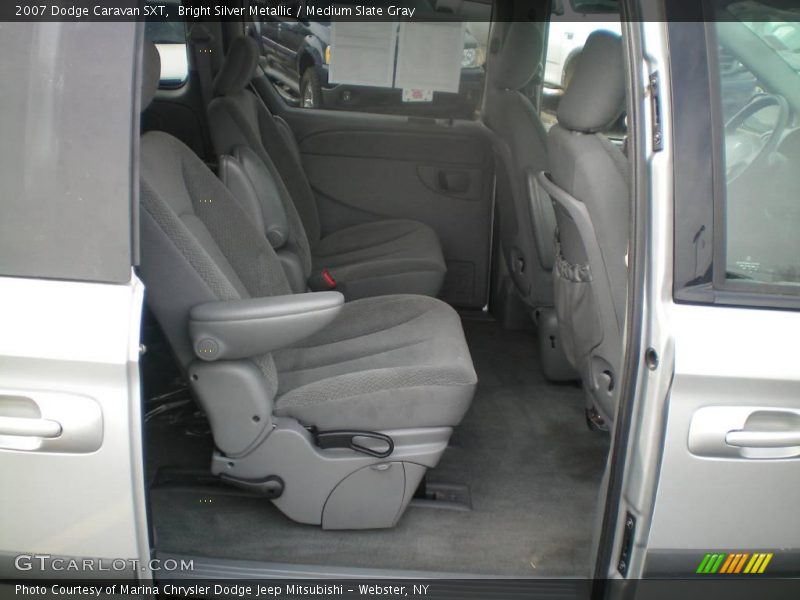 Bright Silver Metallic / Medium Slate Gray 2007 Dodge Caravan SXT