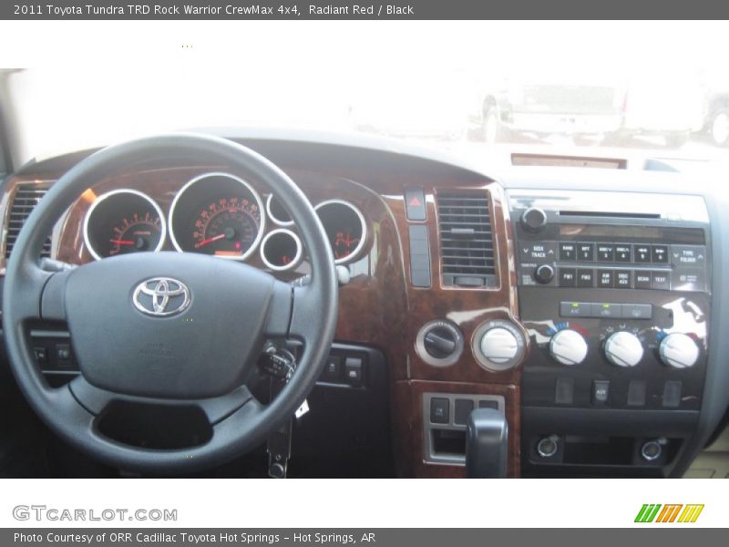 Radiant Red / Black 2011 Toyota Tundra TRD Rock Warrior CrewMax 4x4