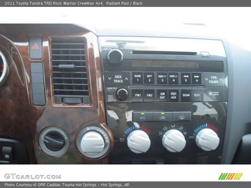 Radiant Red / Black 2011 Toyota Tundra TRD Rock Warrior CrewMax 4x4