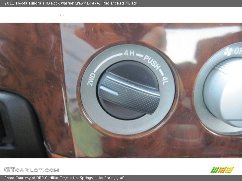 Radiant Red / Black 2011 Toyota Tundra TRD Rock Warrior CrewMax 4x4