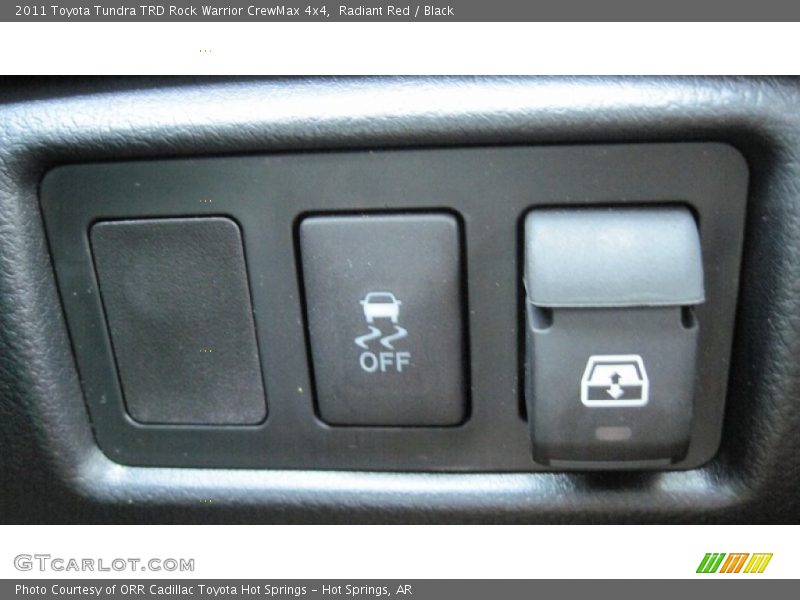 Radiant Red / Black 2011 Toyota Tundra TRD Rock Warrior CrewMax 4x4