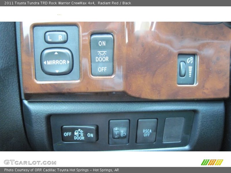 Radiant Red / Black 2011 Toyota Tundra TRD Rock Warrior CrewMax 4x4