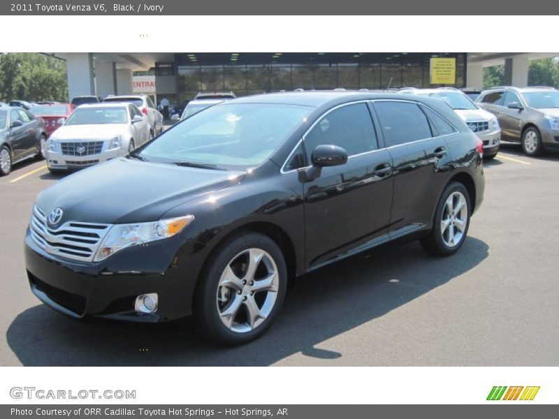 Black / Ivory 2011 Toyota Venza V6