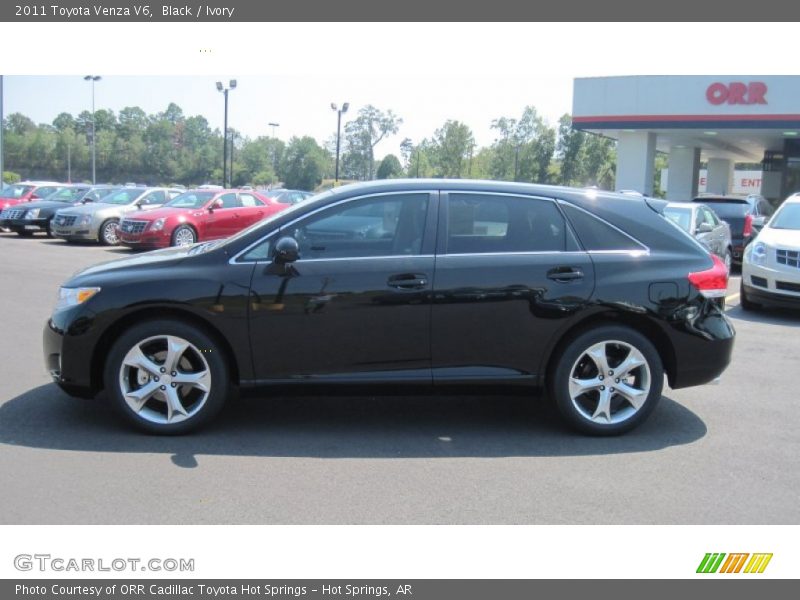 Black / Ivory 2011 Toyota Venza V6