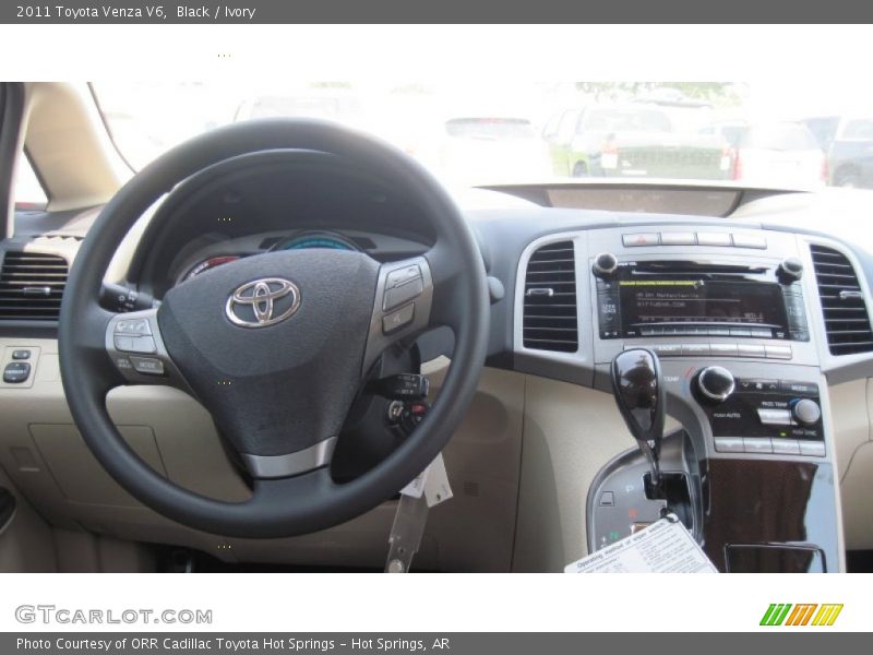 Black / Ivory 2011 Toyota Venza V6