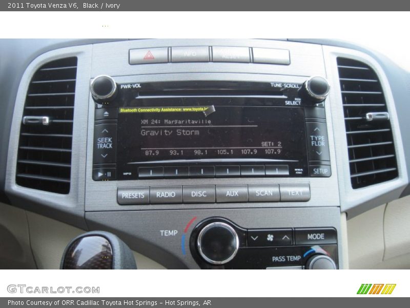Audio System of 2011 Venza V6