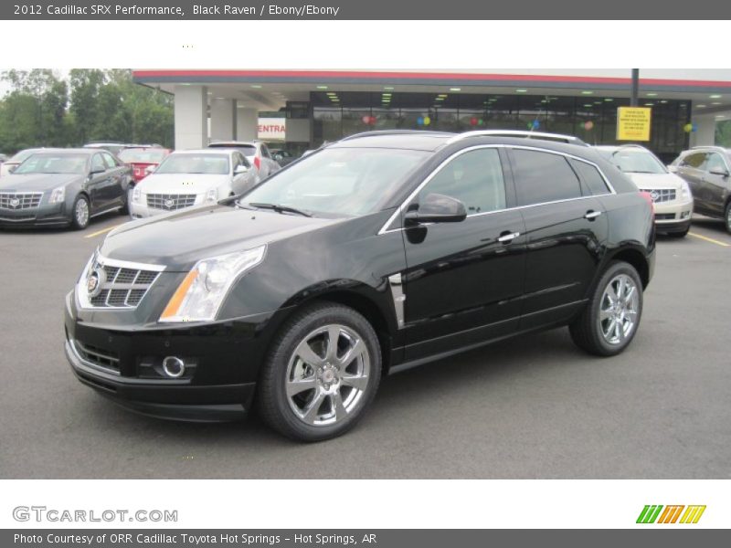 Black Raven / Ebony/Ebony 2012 Cadillac SRX Performance