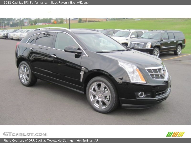 Front 3/4 View of 2012 SRX Performance
