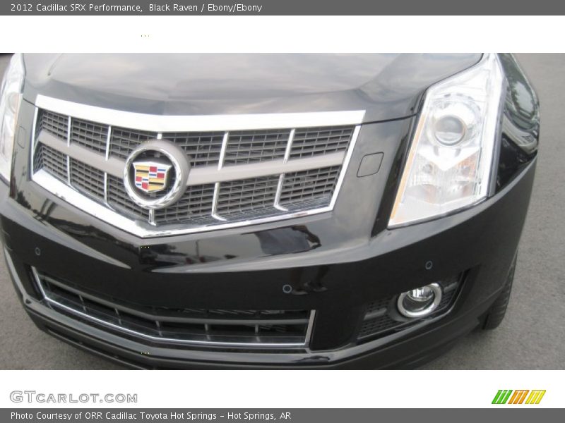 Black Raven / Ebony/Ebony 2012 Cadillac SRX Performance
