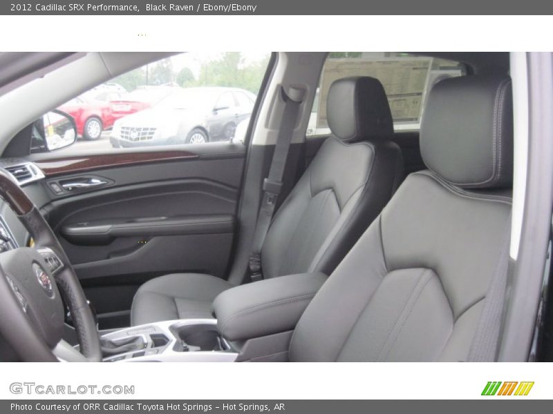 Black Raven / Ebony/Ebony 2012 Cadillac SRX Performance