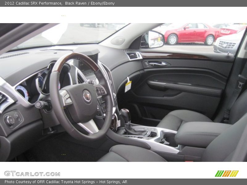 Black Raven / Ebony/Ebony 2012 Cadillac SRX Performance