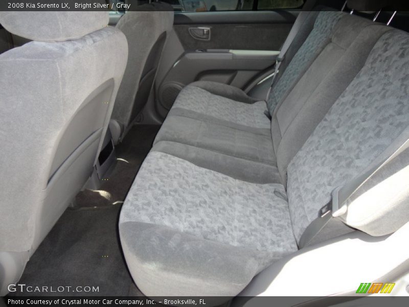 Bright Silver / Gray 2008 Kia Sorento LX