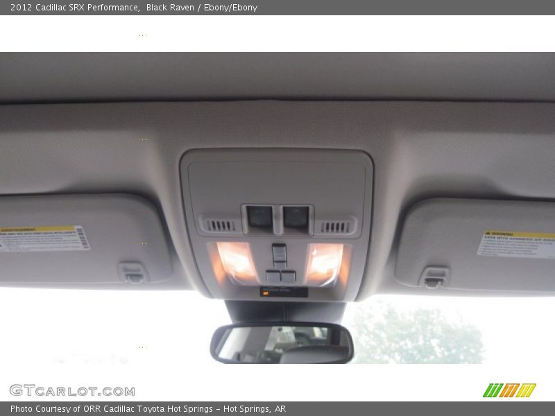 Black Raven / Ebony/Ebony 2012 Cadillac SRX Performance