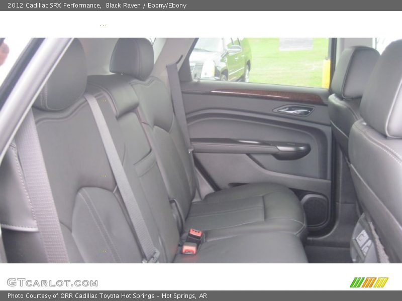 Black Raven / Ebony/Ebony 2012 Cadillac SRX Performance