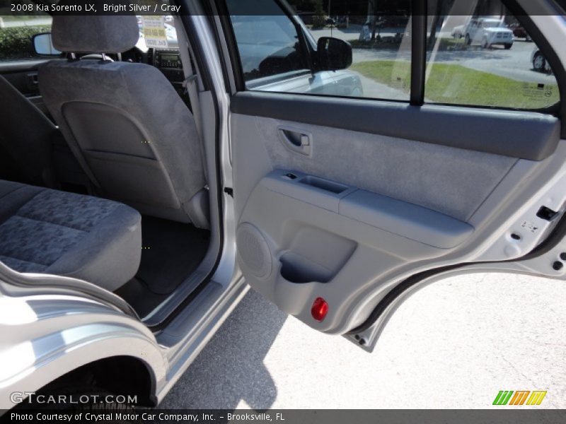Bright Silver / Gray 2008 Kia Sorento LX