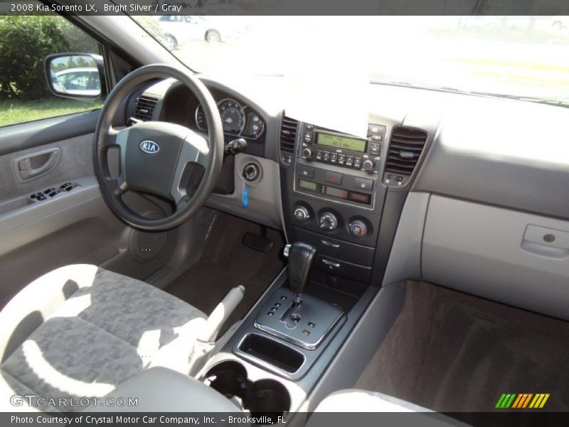 Bright Silver / Gray 2008 Kia Sorento LX