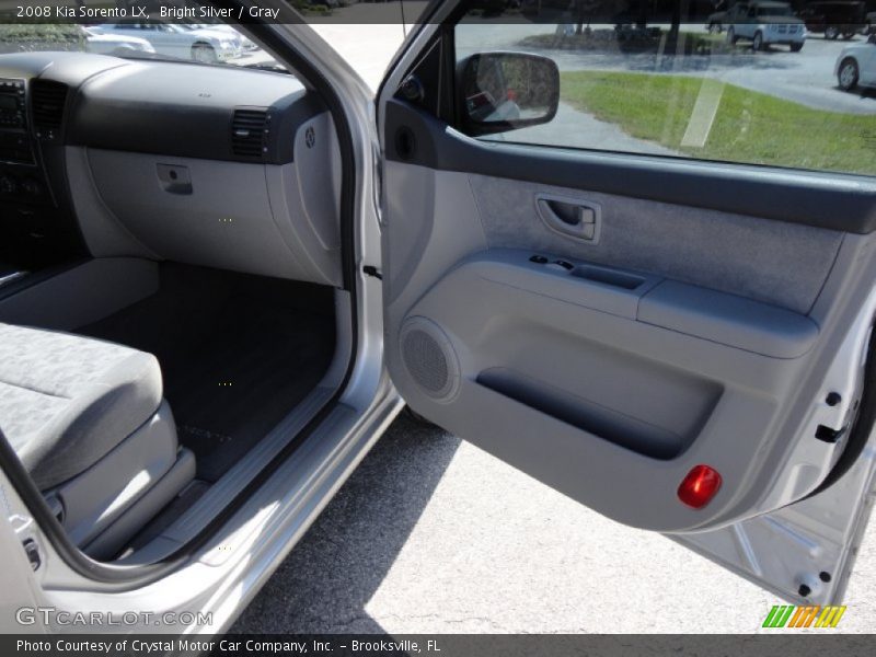 Bright Silver / Gray 2008 Kia Sorento LX