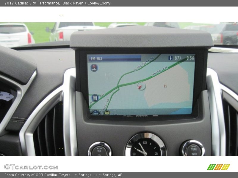 Black Raven / Ebony/Ebony 2012 Cadillac SRX Performance