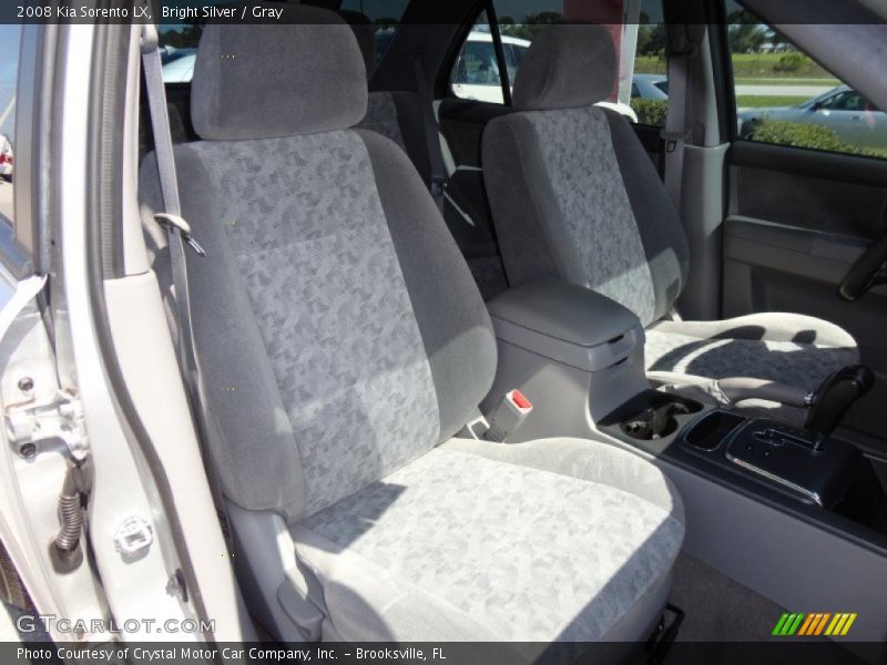 Bright Silver / Gray 2008 Kia Sorento LX