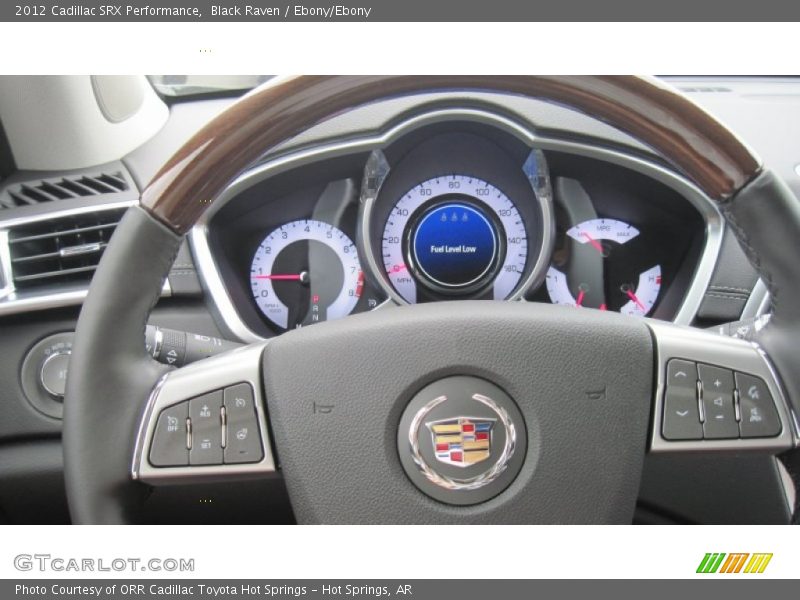 Black Raven / Ebony/Ebony 2012 Cadillac SRX Performance