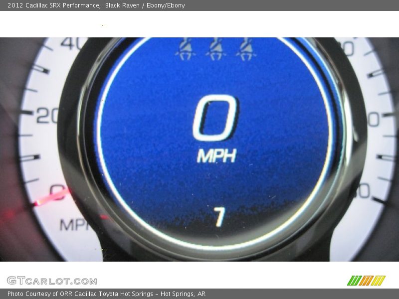 Black Raven / Ebony/Ebony 2012 Cadillac SRX Performance