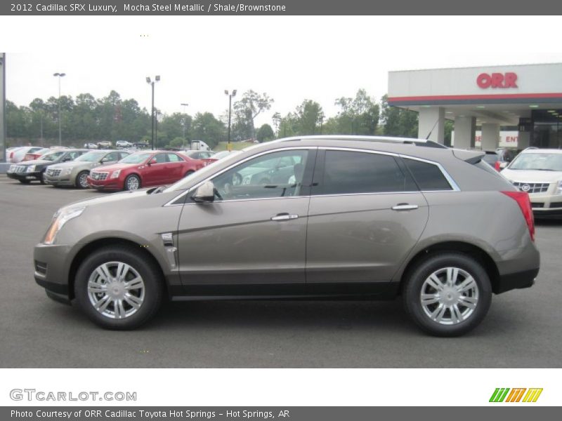 Mocha Steel Metallic / Shale/Brownstone 2012 Cadillac SRX Luxury