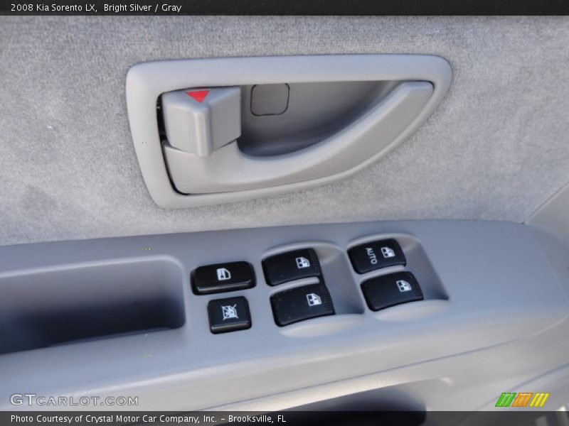 Bright Silver / Gray 2008 Kia Sorento LX