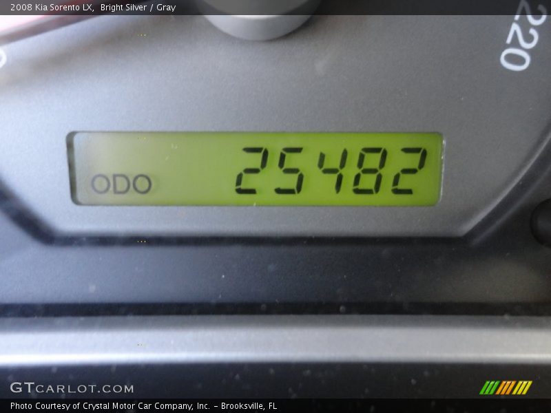 Bright Silver / Gray 2008 Kia Sorento LX